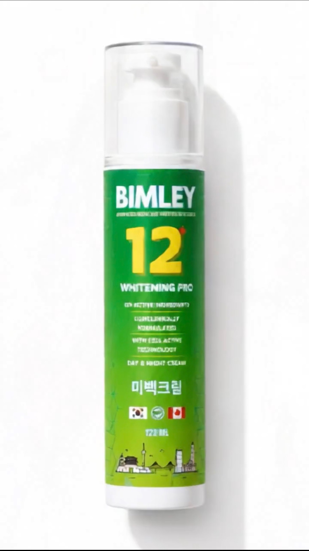 Bimley 12+ Whitening Pro bottle